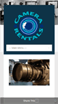 Mobile Screenshot of camerarentals.com