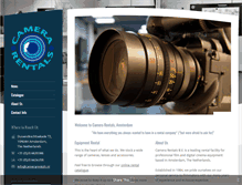 Tablet Screenshot of camerarentals.com